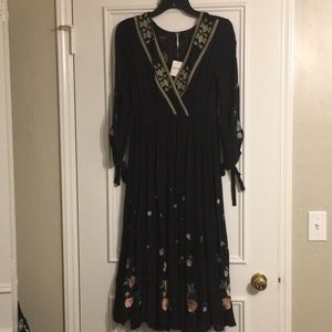 Free People Embroidered Dress